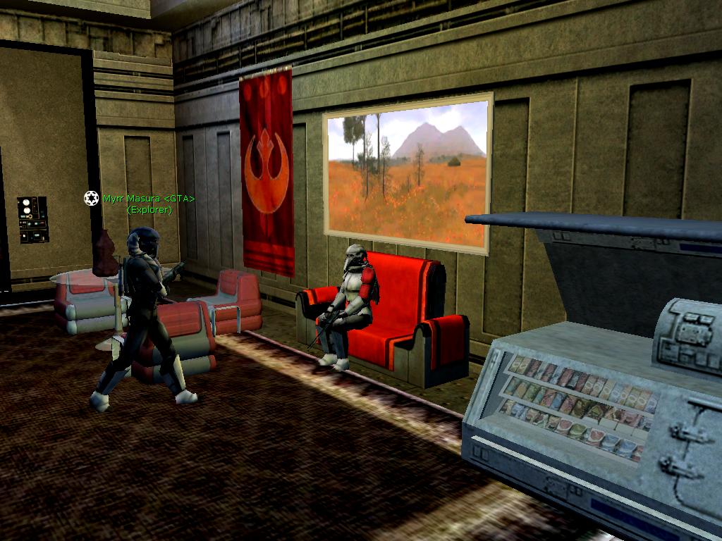 Star Wars Galaxies - Relaxation After Victory!