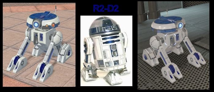 Star Wars Galaxies - R2D2
